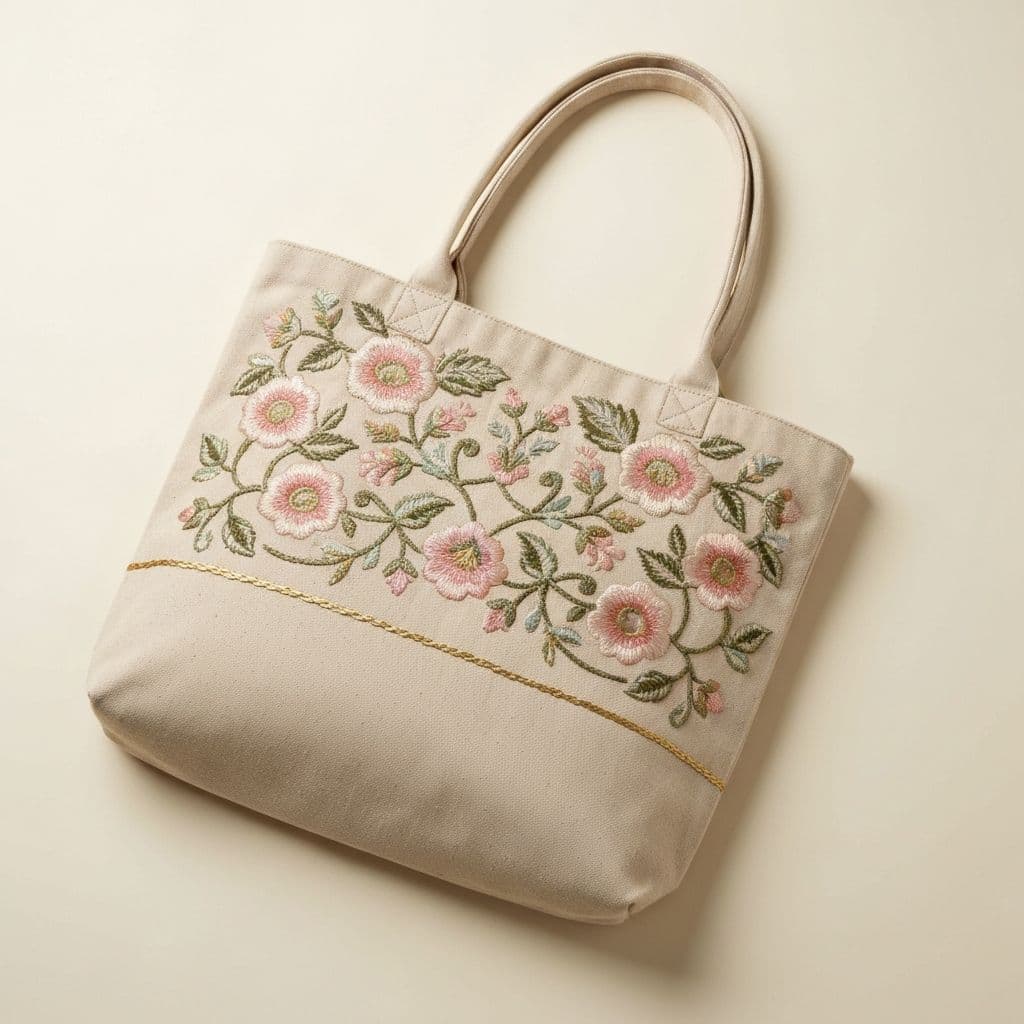 Floral Bloom Tote